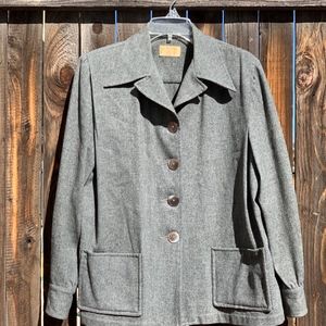 Vintage Pendelton Light Wool Coat